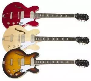 Casino Coupe Hollow Body Guitar - Vintage Burst